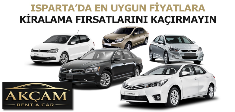 ısparta oto kiralama